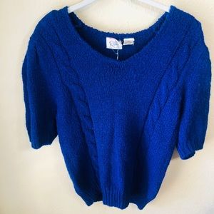 Vintage 80s Cropped Sweater